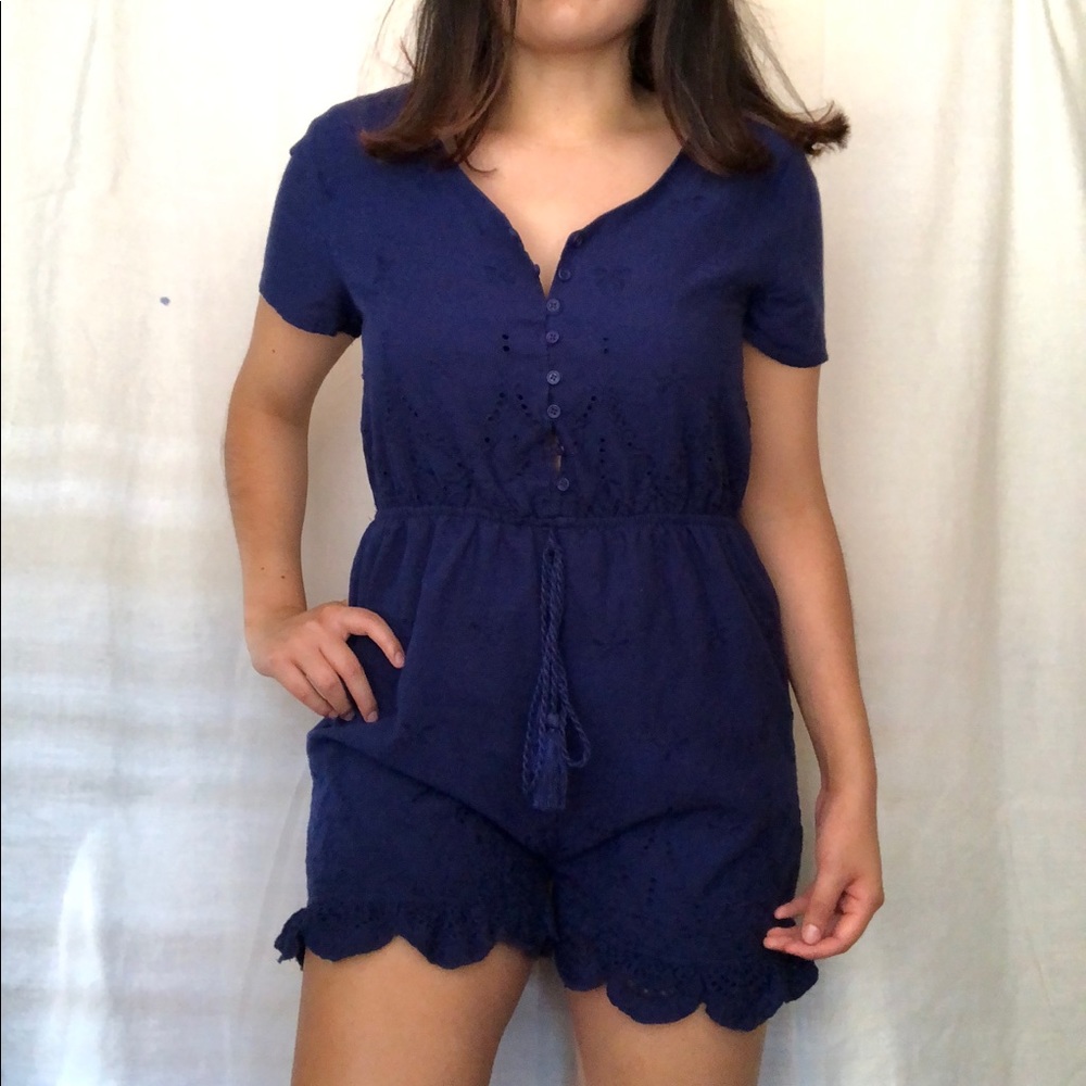 Blue romper from Francesca’s